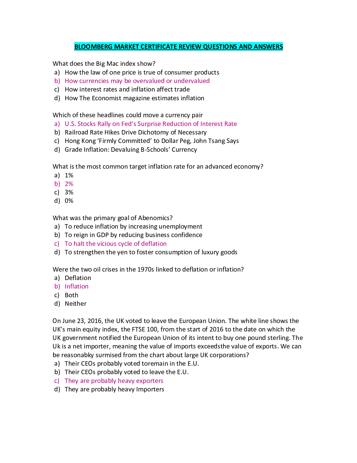 Preview of FINA 385-Theory of Finance-University of Concordia-BMC Review Questions.pdf